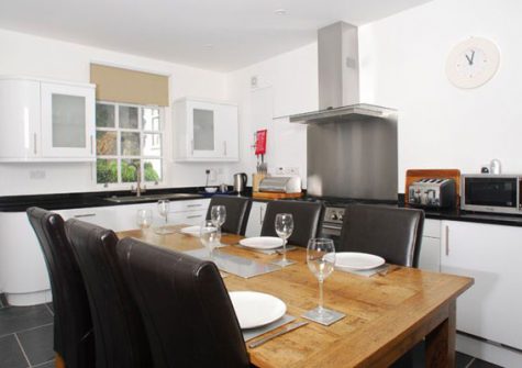 The kitchen and dining area @ Solstice, Dartmouth