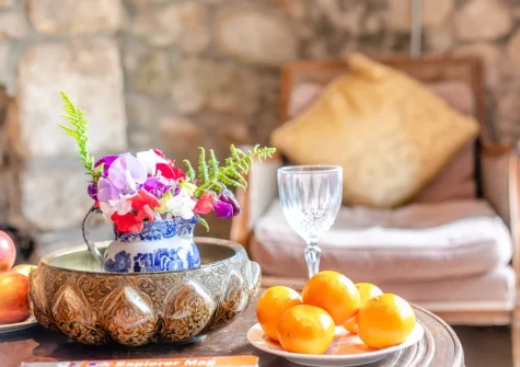 The living room at Someplace Else, St Day