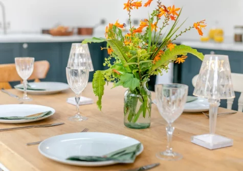 The dining area at Someplace Else, St Day