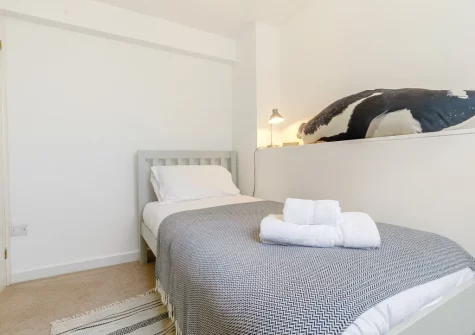 Bedroom #3 at Song of the Sea, Penzance