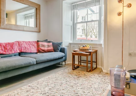 Song of the Sea, Penzance is an idyllic three-bedroom cottage overlooking the celebrated Jubilee Pool lido, boasting sublime sea views across Mount's Bay, a private courtyard garden, and prime position at the start of Penzance Promenade.