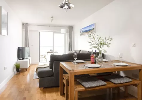 The dining area at Soul Surfer, Newquay