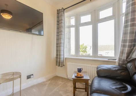 The snug at Soundwaves House, Bude