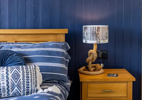 Bedroom #2 at Soundwaves House, Bude
