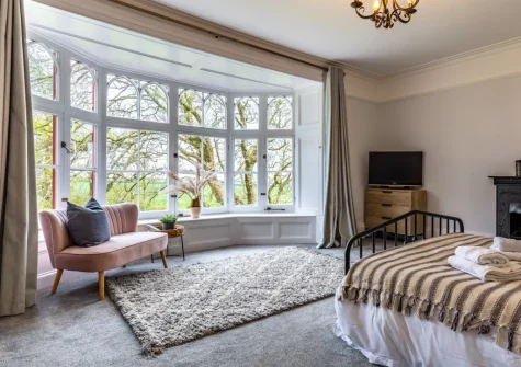 Bedroom #1 at South Blatchborough Manor, Bradworthy