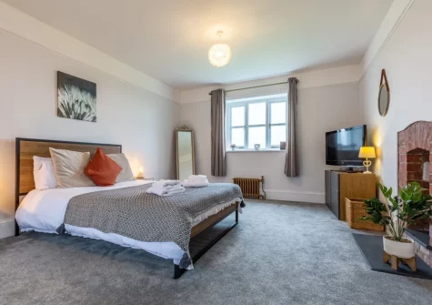 Bedroom #2 at South Blatchborough Manor, Bradworthy