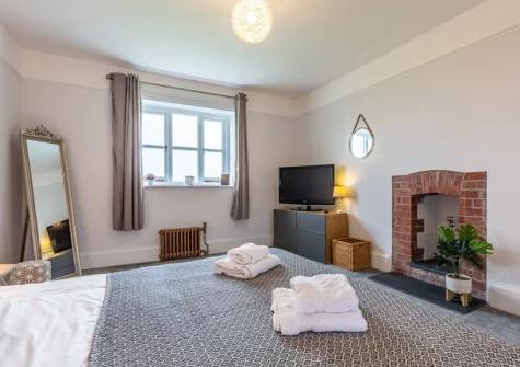 Bedroom #2 at South Blatchborough Manor, Bradworthy