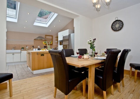 The dining area at South Sands, Paignton