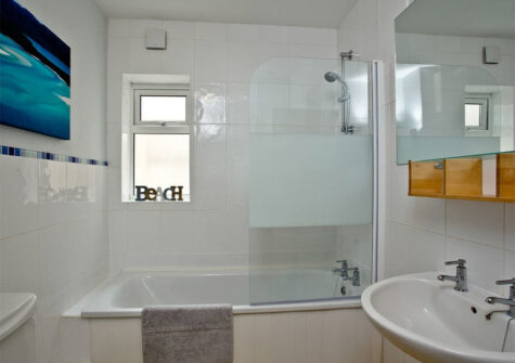 The bathroom at South Sands, Paignton