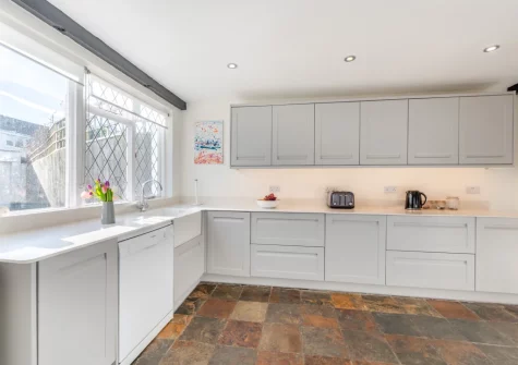 The kitchen at South Street Farm, Braunton