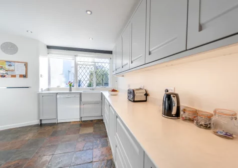 The kitchen at South Street Farm, Braunton