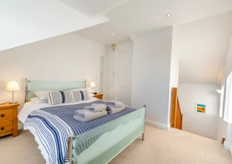 Bedroom #1 at South Street Farm, Braunton