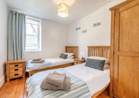 Bedroom #3 at South Street Farm, Braunton