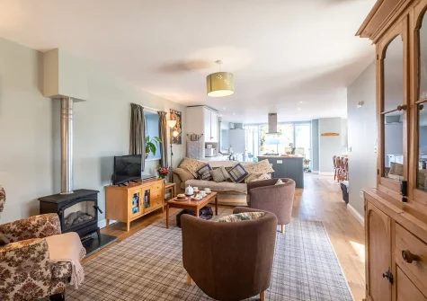 The living area at South Woodford, Milton Damerel