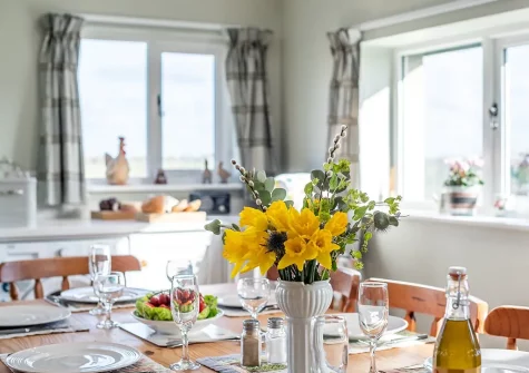 The dining area at South Woodford, Milton Damerel