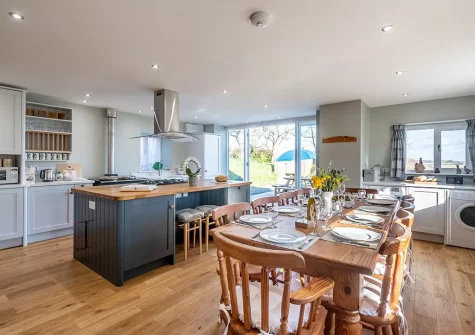 The dining area at South Woodford, Milton Damerel