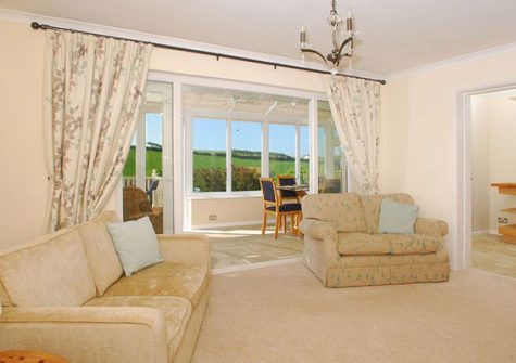 The living area @ Spindrift, Outer Hope