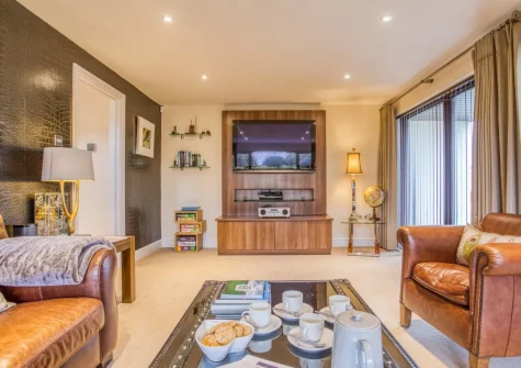 The living room at Spindrift, Instow