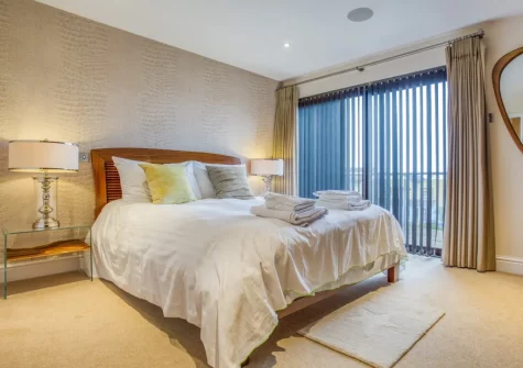 Bedroom #1 at Spindrift, Instow