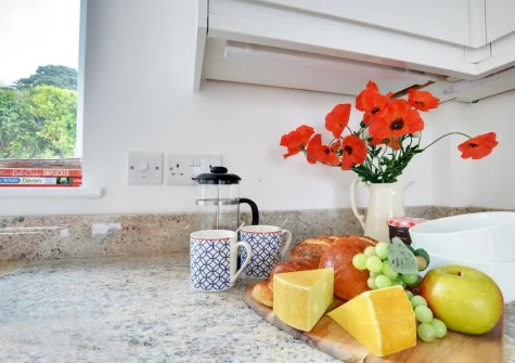 The kitchen at Spindrift, Mortehoe