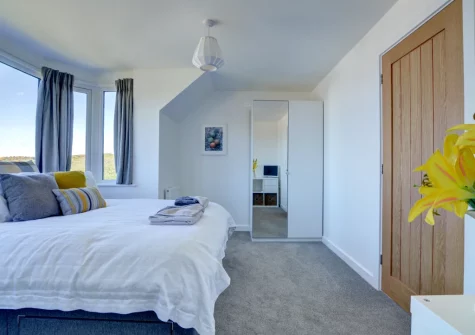 Bedroom #1 at Spindrift, Mortehoe