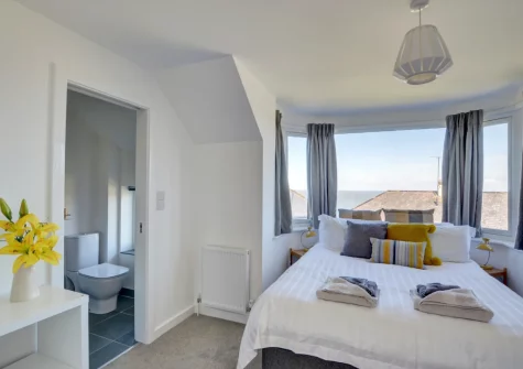 Bedroom #1 at Spindrift, Mortehoe