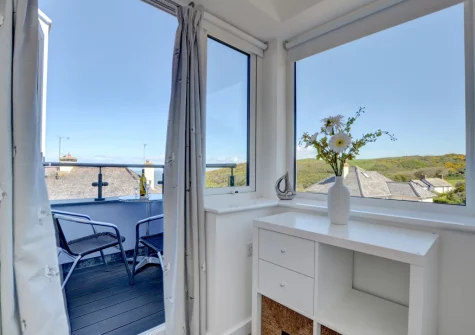 Bedroom #2 at Spindrift, Mortehoe