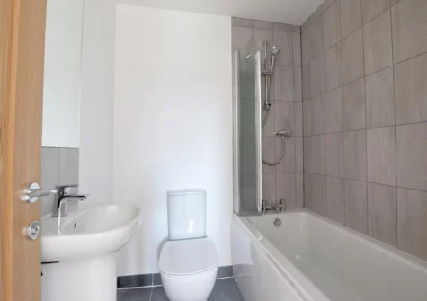 The bathroom at Spindrift, Mortehoe