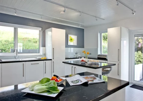 The kitchen at Spindrift, Praa Sands