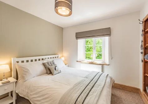 Bedroom #4 at Spring Cottage, Mortehoe