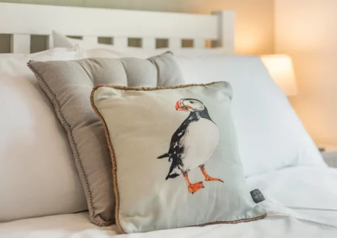 Bedroom #4 at Spring Cottage, Mortehoe
