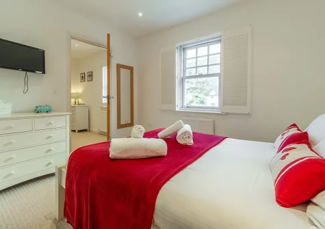 Bedroom #3 at Spring Tide, Porthtowan