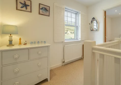 The first floor landing at Spring Tide, Porthtowan