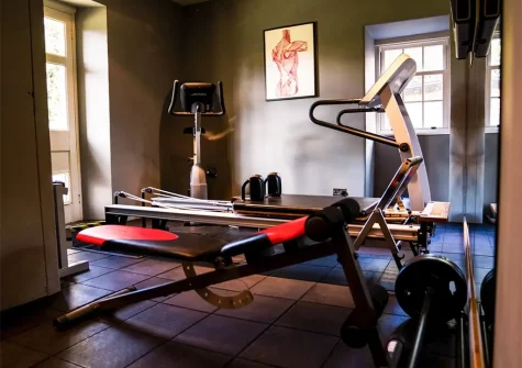 The gym at St Anne's Manor, Torquay