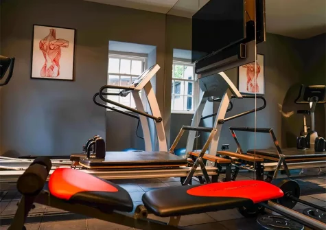 The gym at St Anne's Manor, Torquay