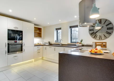 The kitchen at St Cadoc, Trevone