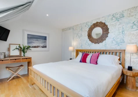 Bedroom #1 at St Cadoc, Trevone