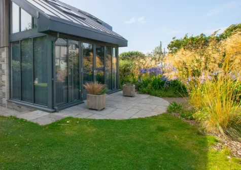 St Cadoc is a quirky, modern holiday home that combines space & stylish living