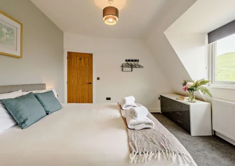 Bedroom #1 at St James Villa, Ilfracombe