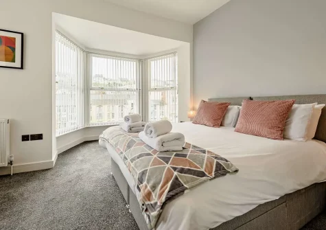 Bedroom #2 at St James Villa, Ilfracombe