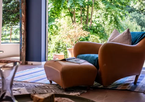 The living room at St Mary's, Little Petherick