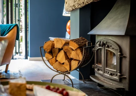 The living room at St Mary's, Little Petherick