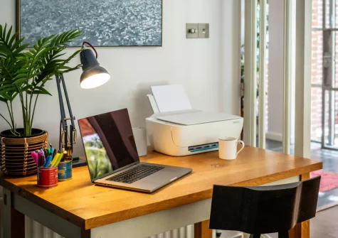 The living room at St Mary's, Little Petherick