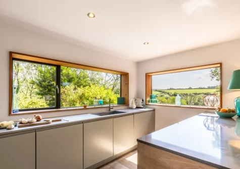 The kitchen at St Mary's, Little Petherick