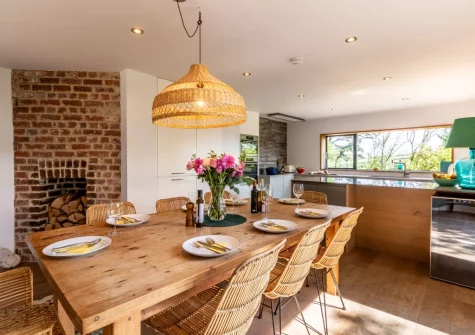The dining area at St Mary's, Little Petherick