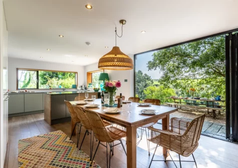 The dining area at St Mary's, Little Petherick