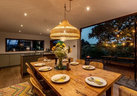 The dining area at St Mary's, Little Petherick