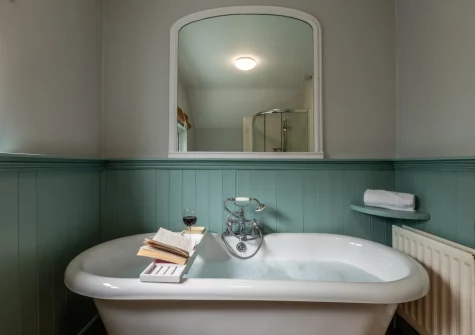 The bathroom at St Mary's, Little Petherick