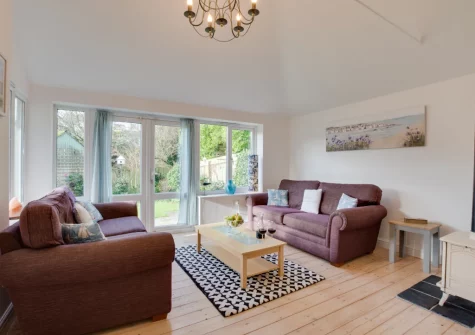 The sun room at St Mellyn, Portmellon