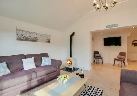 The sun room at St Mellyn, Portmellon